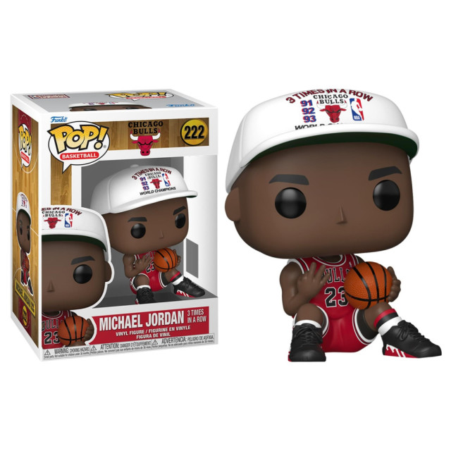 FUNKO POP NBA 芝加哥公牛 三連霸  MICHAEL JORDAN 喬丹 3X IN A ROW