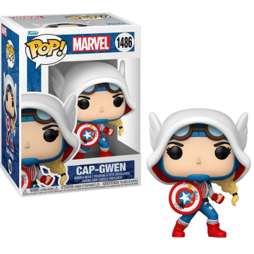 BEETLE FUNKO POP 女蜘蛛人 蜘蛛關 CAP-GWEN 蜘蛛人 漫威 關之宇宙 美國隊長 1486