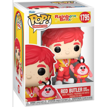 BEETLE FUNKO POP RAINBOW BRITE 彩虹仙子 紅色管家 SPRITE 復古 公仔