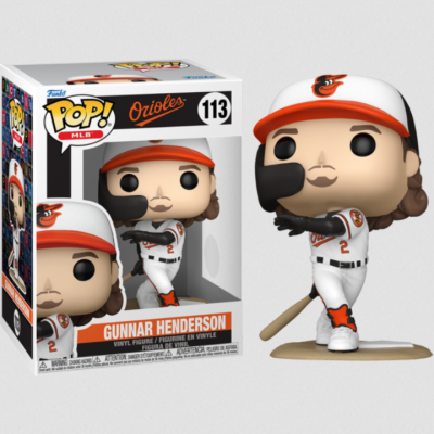 FUNKO POP MLB GUNNER HENDERSON ORIOLES  巴爾的摩 金鶯 古納·韓德森 新人王