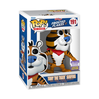FUNKO POP TONY TIGER  東尼虎 衝浪 SURF 2023 SDCC 限定款 家樂氏