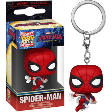 FUNKO POP 蜘蛛人 重生日 SPIDER MAN 鑰匙圈 KEYCHAIN 漫威 NEW MARVEL 吊飾