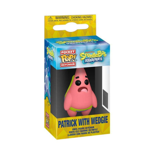 BEETLE FUNKO POP 派大星 鑰匙圈 WEDGIE POCKET PATRICK 海綿寶寶 KEYCHAIN