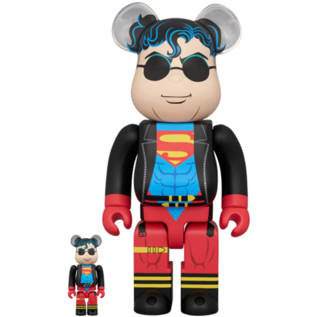 BEETLE BE@RBRICK SUPERBOY 超級小子 康·艾爾 超人 DC SUPERMAN 100% 400%