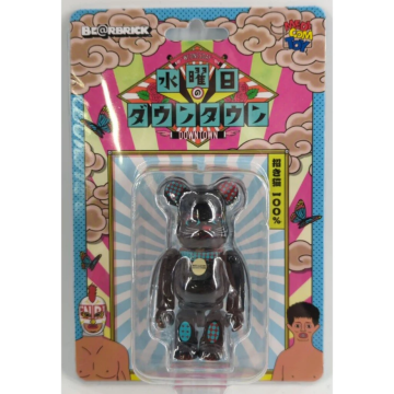 BEETLE BE@RBRICK 招財貓 星期三的DOWNTOWN 水曜日のダウンタウン 庫柏力克熊 吊卡 100%