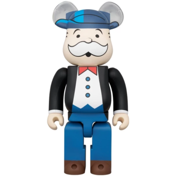 BEETLE BE@RBRICK 大富翁 MR.MONOPOLY 地產大亨 大富翁先生 庫柏力克熊 400%