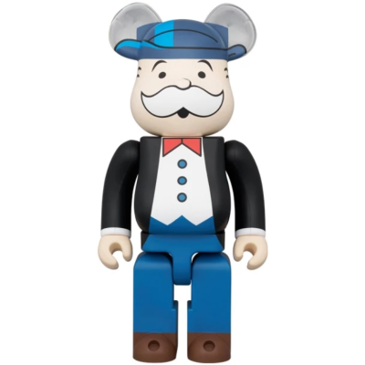 BEETLE BE@RBRICK 大富翁 MR.MONOPOLY 地產大亨 大富翁先生 庫柏力克熊 400%