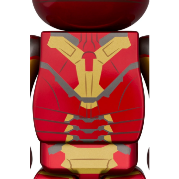 BEETLE BE@RBRICK 鋼鐵人 IRON MAN MARK 43 馬克43號 庫柏力克熊 400% 100%