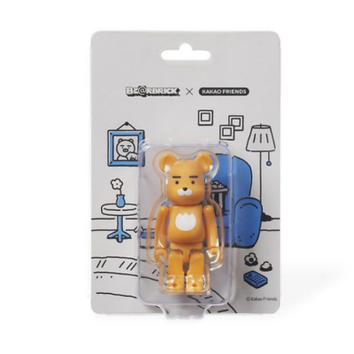 BE@RBRICK BEARBRICK  KAKAO FRIENDS  RYAN 庫柏力克熊 100%