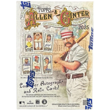 整盒販售 2025 TOPPS MLB ALLEN & GINTER BASEBALL 棒球卡盒 VALUE BOX
