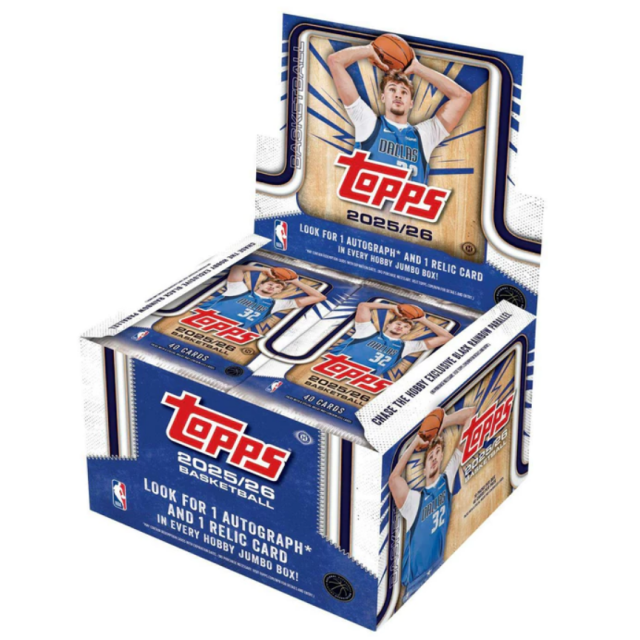整盒販售 2025-26 TOPPS NBA JUMBO BOX 籃球卡 球員卡 RC COOPER FLAGG