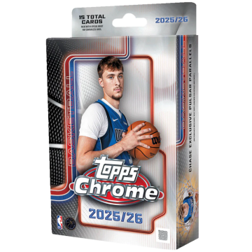 整盒販售 2025-26 TOPPS CHROME BASKETBALL HANGER BOX 籃球卡 NBA 球員卡