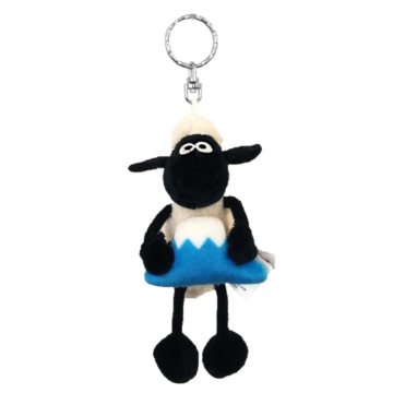 BEETLE 日本正版 NICI 笑笑羊 小羊肖恩 富士山 鑰匙圈 娃娃 吊飾 絨毛玩具 SHAUN THE SHEEP