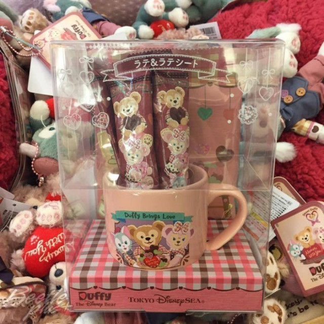 BEETLE 現貨 DISNEY 迪士尼 DUFFY 2017情人節 樂園限定 達菲 雪莉玫 畫家貓 馬克杯 咖啡杯