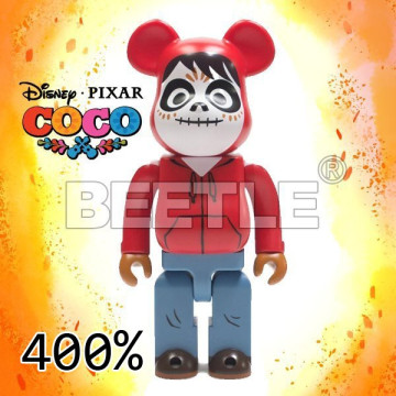 BEETLE BE@RBRICK PIXAR DISNEY COCO 可可夜總會 MIGUEL 米高 400%