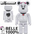 BEETLE BE@RBRICK PEANUTS 史努比 SNOOPY 妹妹 BELLE 貝兒 庫柏力克熊 1000%