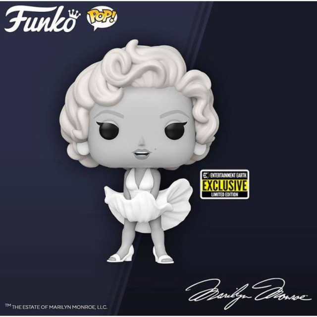 BEETLE FUNKO POP 瑪麗蓮夢露 MARILYN MONROE 黑白 EE 限定 ICONS 人物系列