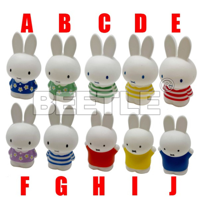 BEETLE 日本正版 MIFFY 米飛兔 米菲兔 米菲 小白兔 軟膠 玩具 指偶 指套 手指偶 擺飾