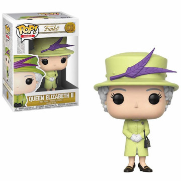 BEETLE FUNKO POP ROYALS QUEEN ELIZABETH II 英國女皇 伊莉莎白二世 綠 英女皇