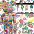 BEETLE BE@RBRICK DYLAN'S CANDY BAR 迪倫糖果吧 水轉印 庫柏力克熊 100% 400%