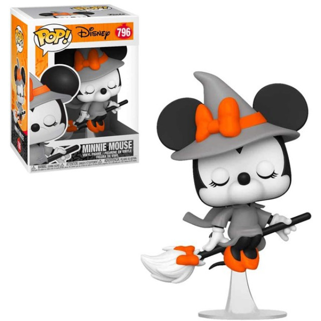 BEETLE FUNKO POP 米妮 女巫 萬聖節 DISNEY MINNIE MOUSE 黑白 飛天掃把