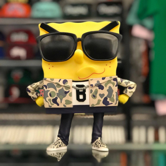 BEETLE BAIT X SPONGEBOB PATRICH 聯名 海綿寶寶 公仔 10吋