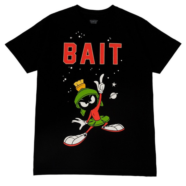 BEETLE BAIT 馬文 怪物奇兵 MARVIN THE MARTIAN LOGO 短T 短袖 黑色 TEE