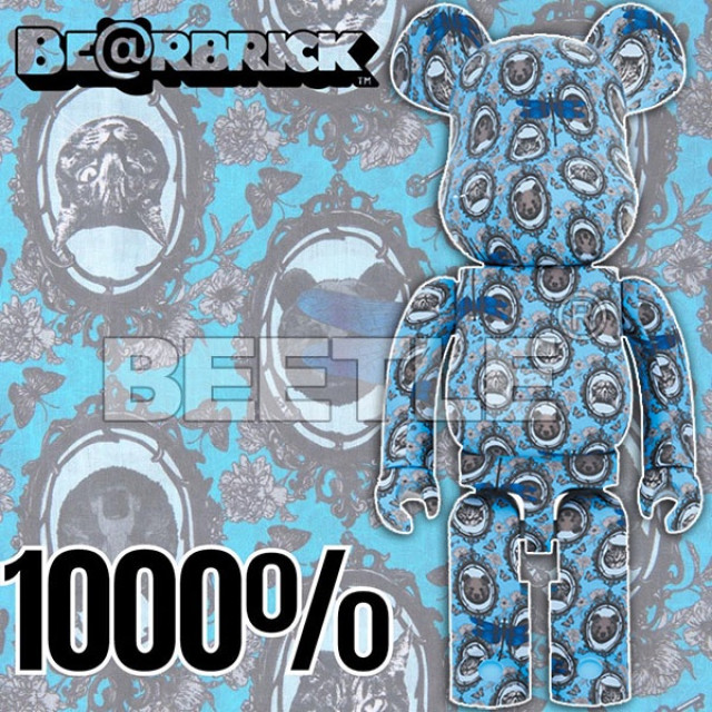 BEETLE BE@RBRICK ROBE JAPONICA MIRROR 日本 浴衣 聯名 品牌 1000%