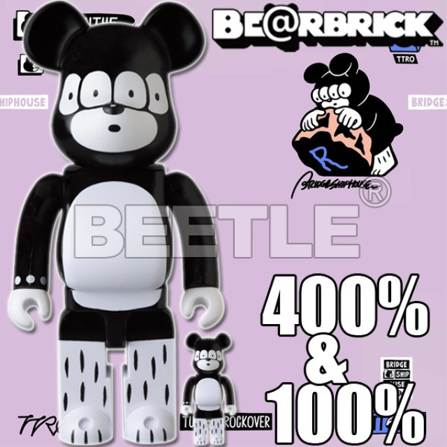 BEETLE BE@RBRICK MATTHEW BRIDGE SHIP HOUSE 馬修 藝術家 100% 400%