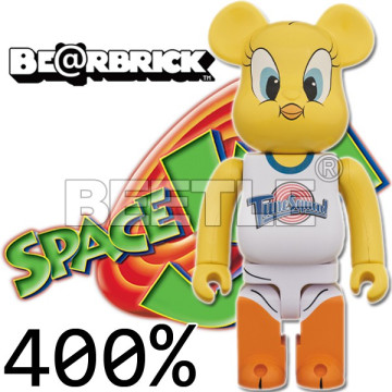 BEETLE BE@RBRICK 崔弟 怪物奇兵 SPACE JAM TWEETY 樂一通 黃色 崔蒂 400%