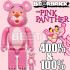 BEETLE BE@RBRICK 頑皮豹 PINK PANTHER 粉紅豹 BEARBRICK 100% 400%