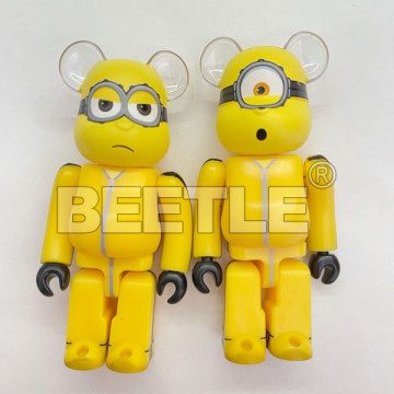 BEETLE BE@RBRICK 小小兵 黃衣 單眼 雙眼 隱藏版 庫柏力克熊 42代 S42 盒抽 100%