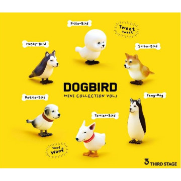 單售確認款 BEETLE THIRDSTAGE DOGBIRD 狗鳥 哈士奇 柴犬 博美 扭蛋 轉蛋 迷你版 拆售