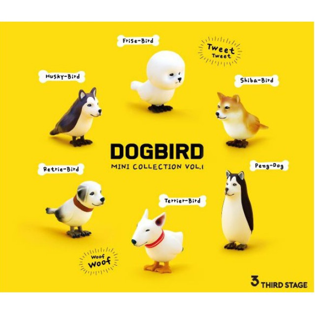 單售確認款 BEETLE THIRDSTAGE DOGBIRD 狗鳥 哈士奇 柴犬 博美 扭蛋 轉蛋 迷你版 拆售