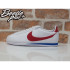 BEETLE NIKE WMNS CLASSIC CORTEZ LEATHER 阿甘 白紅藍 807471-103 29