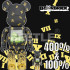 BEETLE BE@RBRICK 青蘋果 SHAREEF 3 BEARBRICK 庫柏力克熊 100 400%