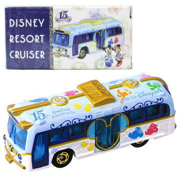 BEETLE 日本 TOMICA TOMY 多美 迪士尼 RESORT CRUISER 樂園限定 15週年  合金 公車