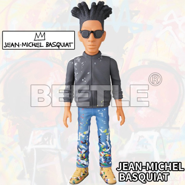 BEETLE MEDICOM VCD JEAN-MICHEL BASQUIAT 巴斯奎特 巴斯奇亞 藝術家 墨鏡版本