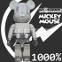 BEETLE BE@RBRICK MICKEY 電鍍 米奇 FRAGMENT 閃電 REVERSE 藤原浩 1000%