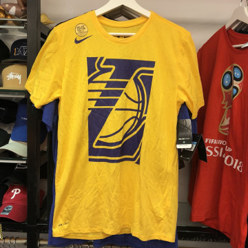 BEETLE NIKE 洛杉磯 湖人隊 NBA LOS ANGELES LAKERS 短TEE AJ2418-728 M