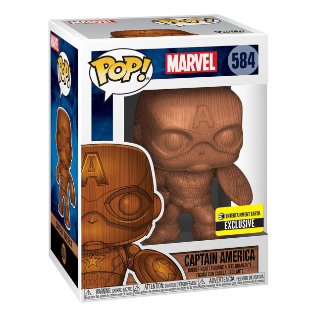 BEETLE FUNKO MARVEL 漫威 CAPTAIN AMERICA 美國隊長 WOOD 木雕 EE限定