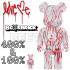 BEETLE BE@RBRICK CURTIS KULIG LOVE ME SYNC 藝術家 塗鴉 100% 400%