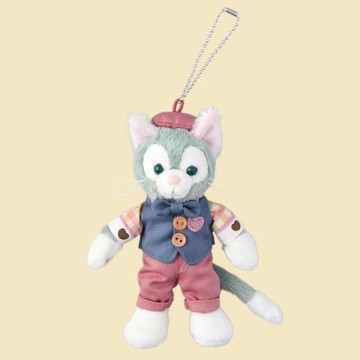 BEETLE DISNEY 畫家貓 迪士尼 DUFFY 2017情人節 樂園限定 鑰匙圈 吊飾 GELATONI