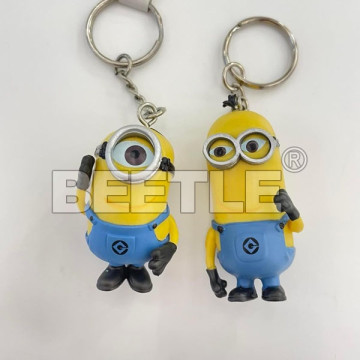 BEETLE 小小兵 MINIONS 美國 環球影城 KEVIN STUART 神偷奶爸 小黃人 鑰匙圈 吊飾