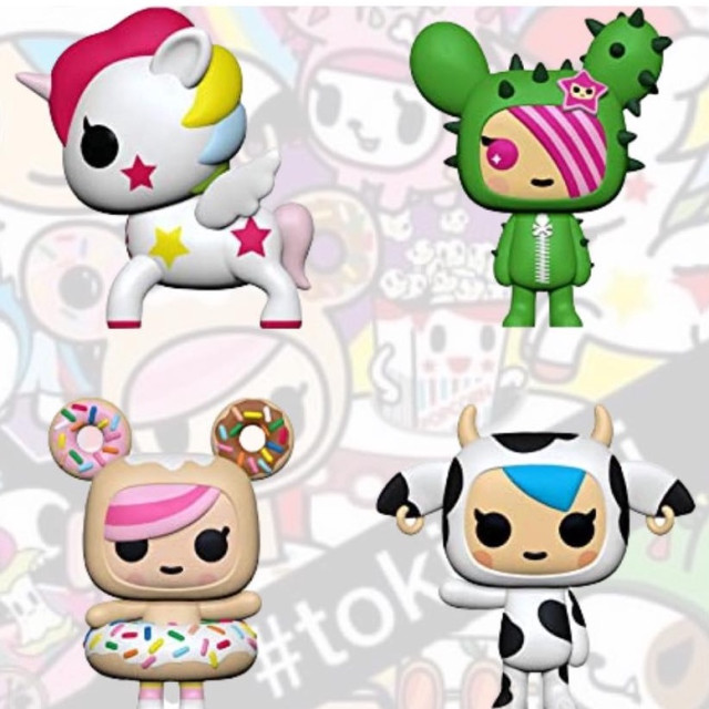 BEETLE FUNKO POP TOKIDOKI 淘奇多奇 獨角獸 甜甜圈 乳牛 仙人掌 四種