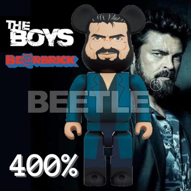 BEETLE BE@RBRICK THE BOYS 黑袍糾察隊 屠夫比利 BILLY BUTCHER 400%
