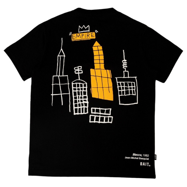 BEETLE BAIT BASQUIAT MECCA 巴斯奇亞 皇冠 黑色 TEE 短袖 美版