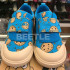 BEETLE TOMS 芝麻街 SESAME STREET COOKIE MONSTER 藍 餅乾怪獸 帆布鞋