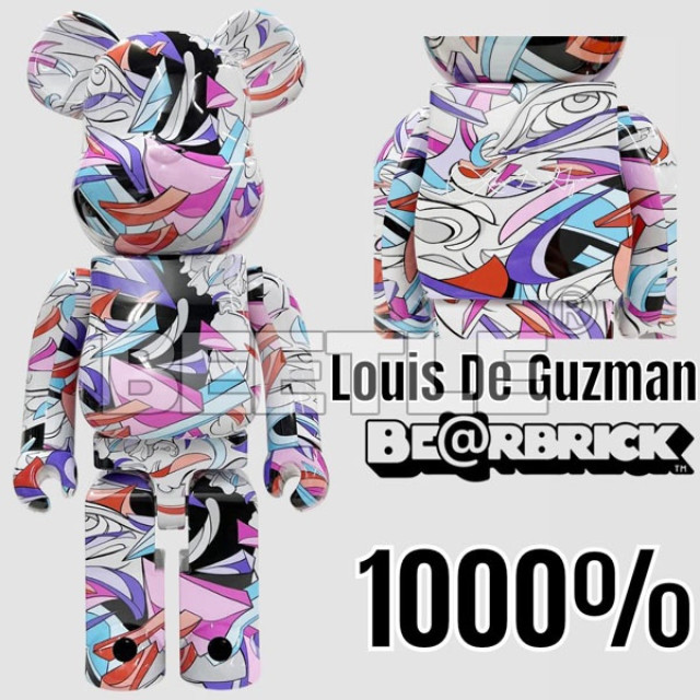 BEETLE BE@RBRICK 2021 DCON 展場限定 LOUIS DE GUZMAN 藝術家 1000%