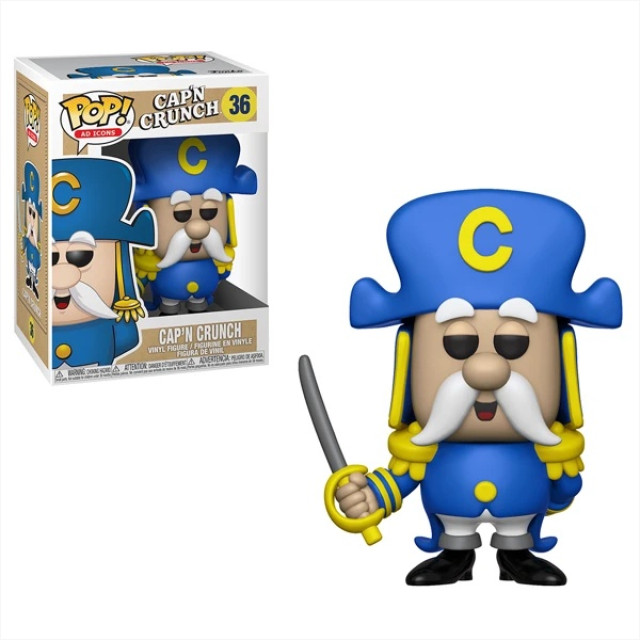 BEETLE FUNKO POP AD ICONS CAP'N CRUNCH 麥片船長 家樂氏 玉米片 36